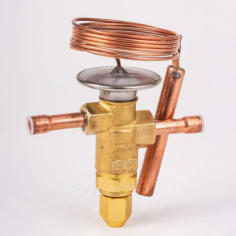 What is the function of an expansion valve?
