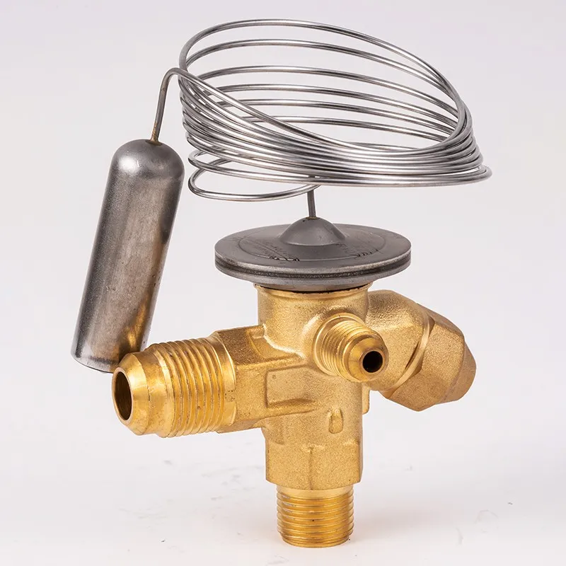 What is the working principle of the expansion valve?